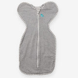 Swaddle grey stripe edging