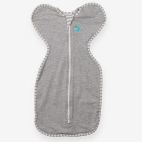 Swaddle grey stripe edging