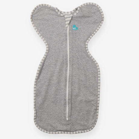 Swaddle grey stripe edging