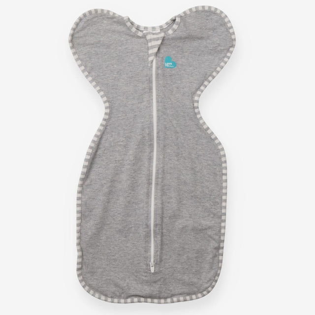 Swaddle grey stripe edging