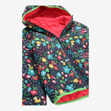 Toasty Trail Coat Floral Print Reversible