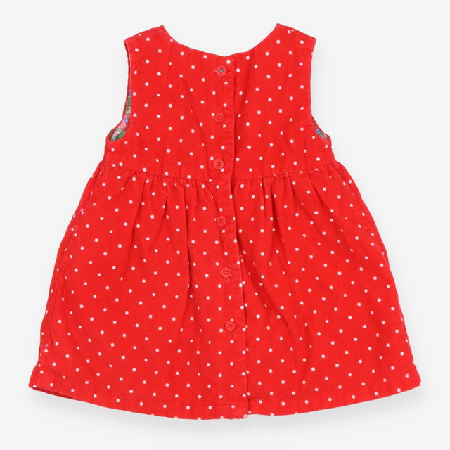 Dress red cord festive robin and deer