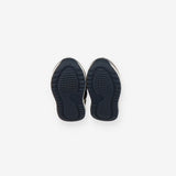 Trainers grey suede yellow heel