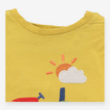 T-shirt yellow tractor