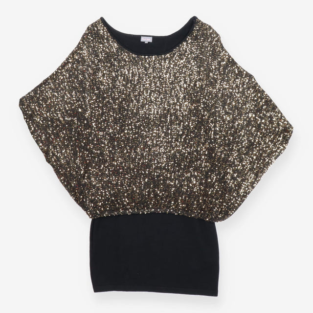 Knit dress with sequins