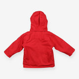 Red Fleece Lined 2-in-1 Raincoat
