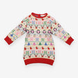 Cream Knit Christmas Dress
