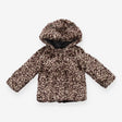 Leopard Print Fluffy Coat