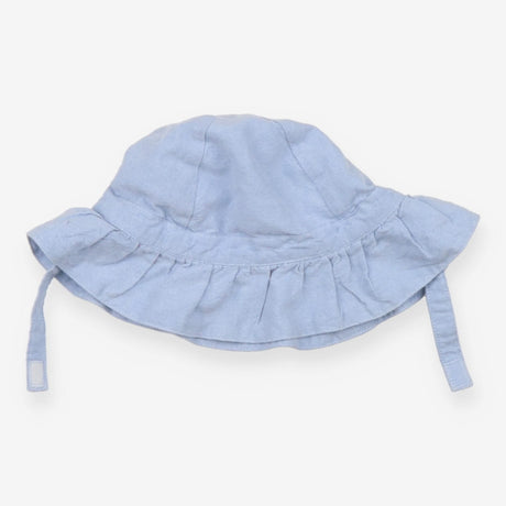 Chambray Sun Hat with Straps