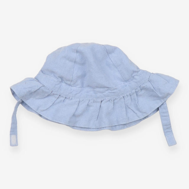 Chambray Sun Hat with Straps