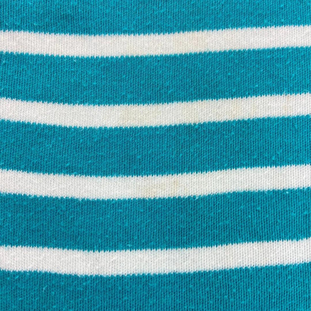 Frugi striped teal bodysuit vest 