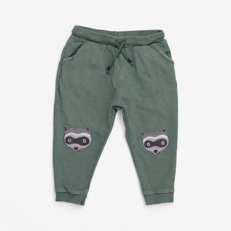 Green Racoon Joggers