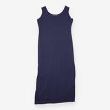 Maxi Dress Navy Sleeveless Petite Jersey