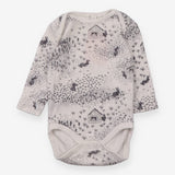 Bodysuit white bunny fields