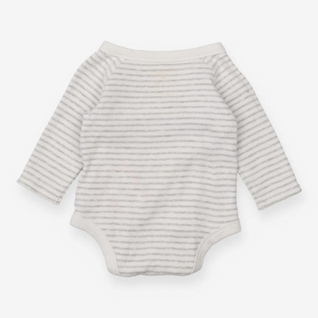 Grey Striped Rainbow Bodysuit