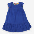 Blue Cord Floral Lining