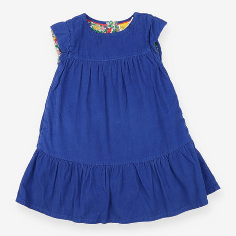 Blue Cord Floral Lining