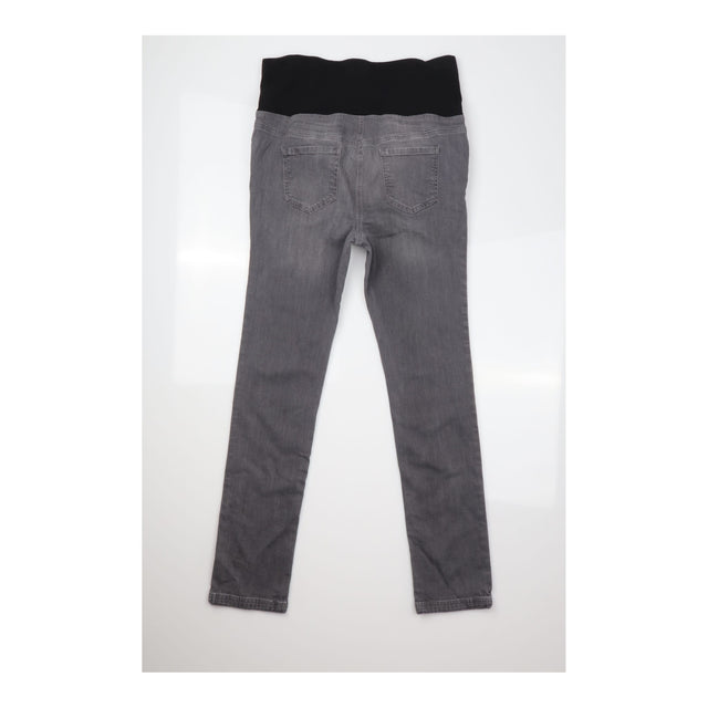Jeans Grey Cotton Stretch Over-Bump Maternity Skin