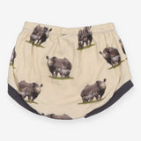 shorts cream with rhinos - Material Difference