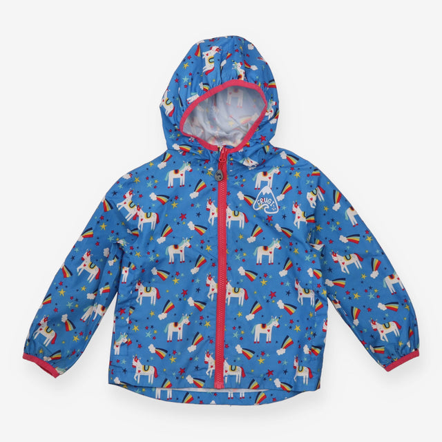 Blue Unicorn Windbreaker