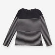Black White Breton Stripe Long Sleeve Maternity To
