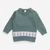 Sweater and Knit Leggings Green Peter Rabbit