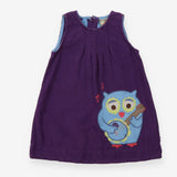 Pinafore Purple Cord Owl