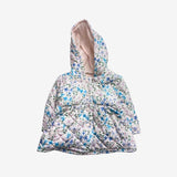 Pink Wildflower Quilted Coat