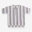 Shirt blue stripe SS