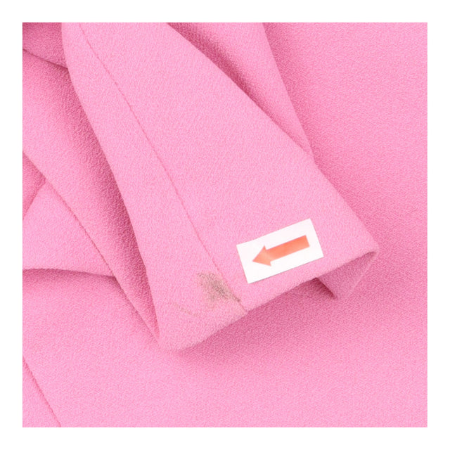 QUERY Wide Leg Trousers Pink Tailored High Waist