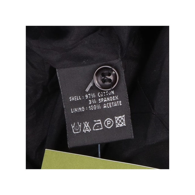Shirt Dress Black Short Sleeve Button Front