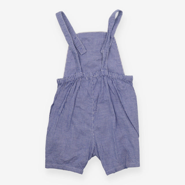 Dungarees Blue Gingham