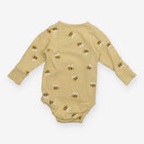 Wrap Over Bodysuit Yellow Bees