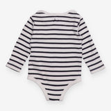 Bodysuit Back and White Strips