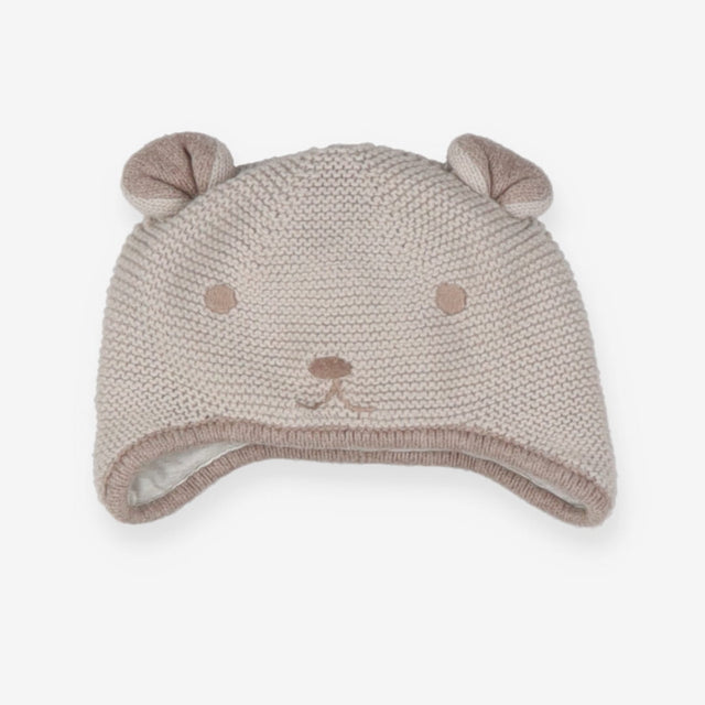 Winter Hat Pale Brown Bear