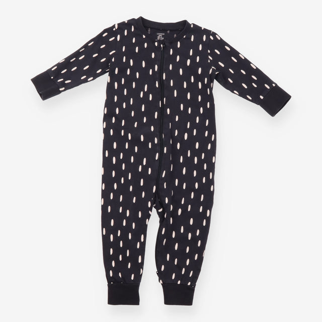 Sleepsuit black white strokes