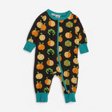 Sleepsuit brown citrus fruit 