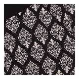 Maternity Shorts Black White Print Over Bump