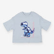 T-Shirt Blue Future Icon Balloon Dinosaur