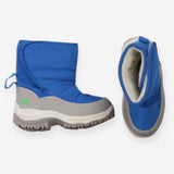 Snow boots blue and grey