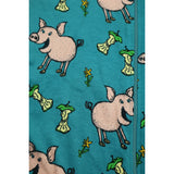 Sleepsuit blue pig