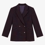 Blazer Rust Navy Check Tailored