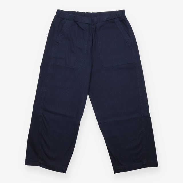 Navy Relaxed Utility Trousers