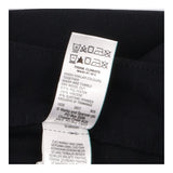 Wide Leg Cropped Trousers Navy Blue Camel Side Str