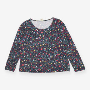 Frugi Women’s Navy Flower Meadows Top