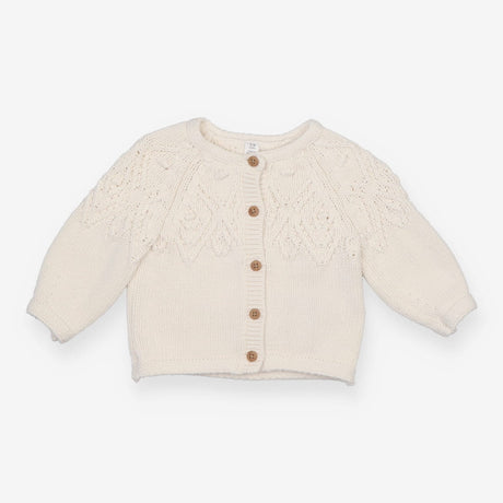 M&S baby cardigan white