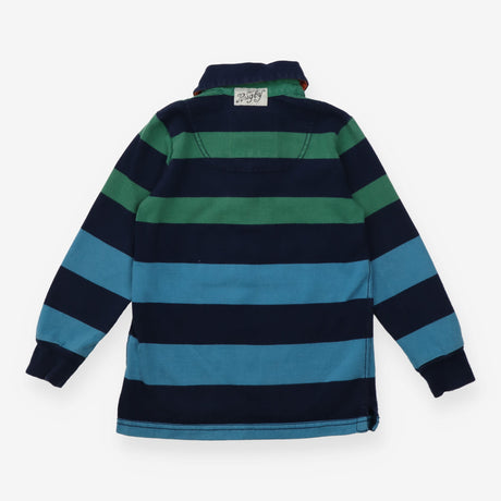 Green And Blue Rugby Long Sleeve