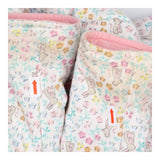 Coat pink cord mice jersey rabbits reversible