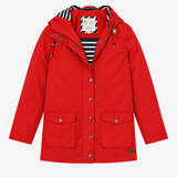 Parka Jacket Red Hooded