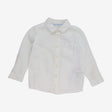 Shirt Long Sleeve White Cotton 